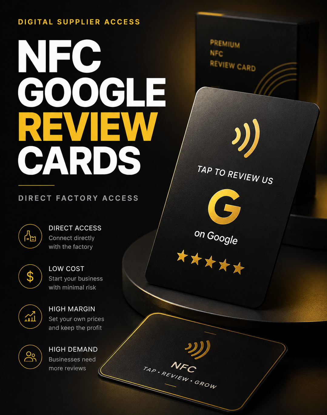 NFC Google Review Card Supplier