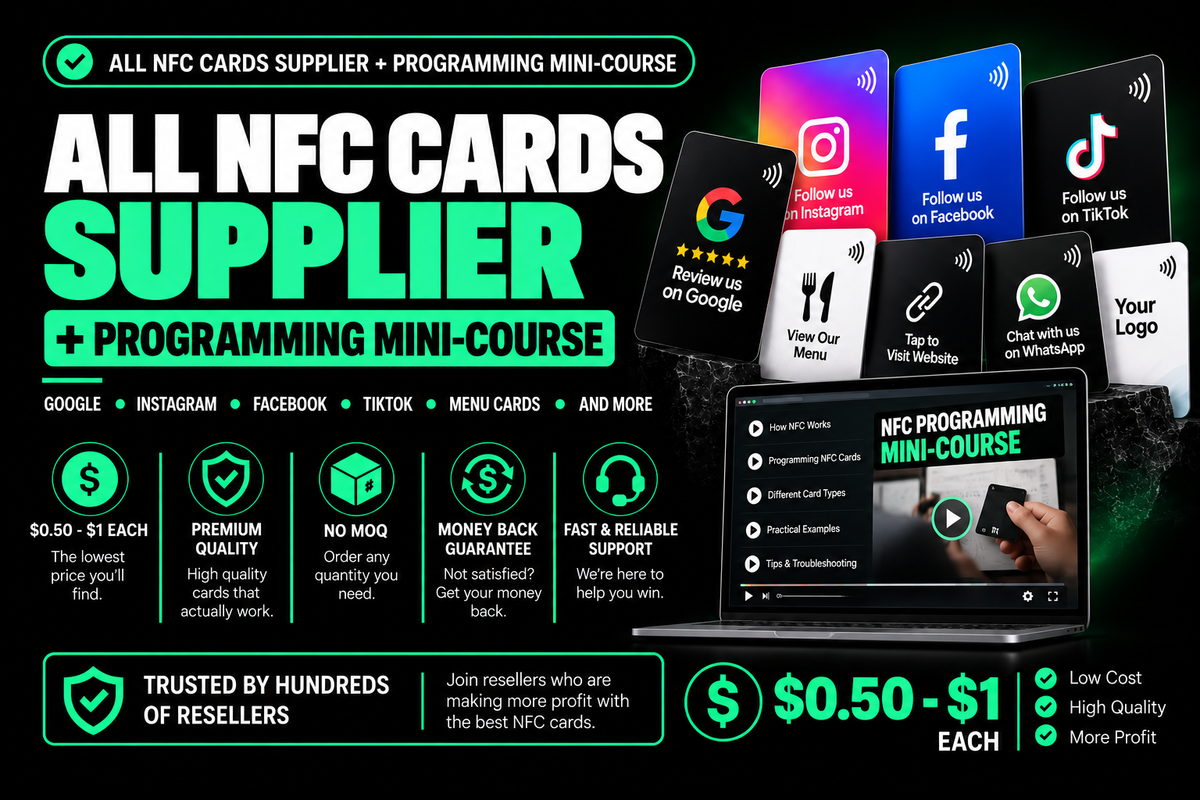 NFC SUPPLIER ACCESS + PROGRAMMING COURSE