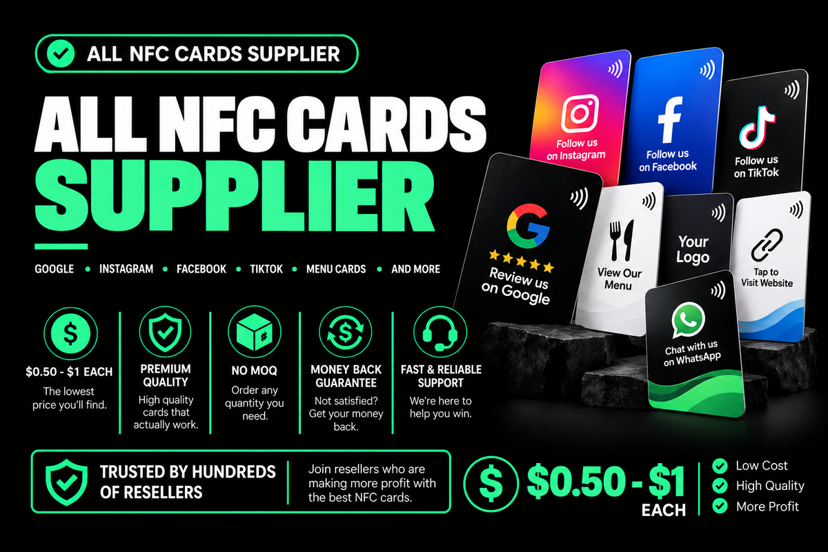 NFC CARDS SUPPLIER ACCESS