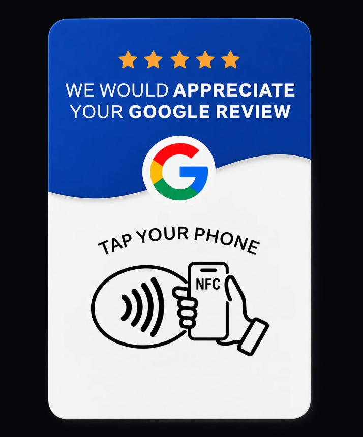 NFC Google Review Cards Factory Supplier